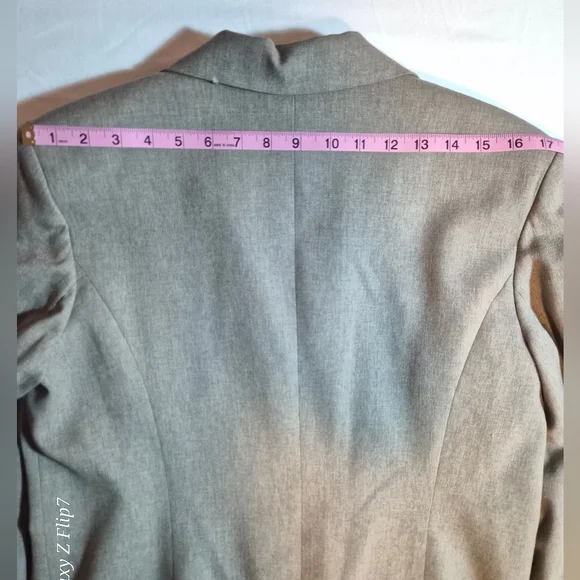 Gray Women's Blazer - Picture 6 of 10